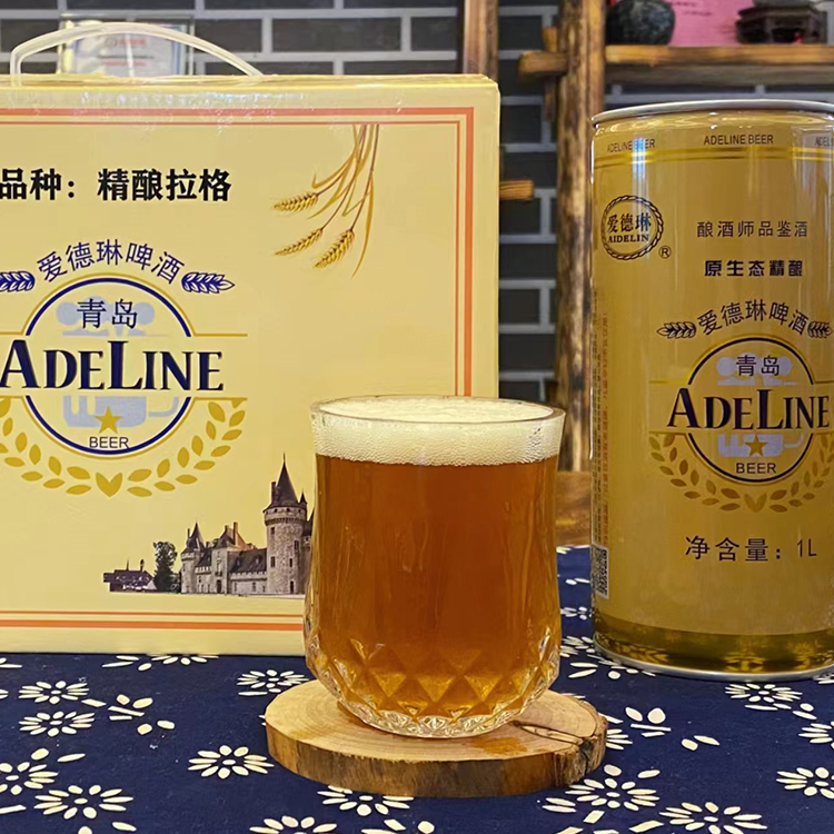 麦饭石精酿拉格黄啤